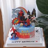  Bánh trang trí người nhện- Spider man 