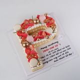  Bánh chữ P - Bánh kem sinh nhật Đà Nẵng 