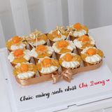  Cup cake bông lan trứng muối 