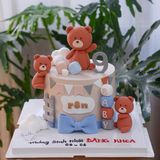  Bánh kem nặn tạo hình 