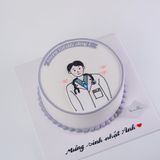  Bánh vẽ bác sĩ - Bánh kem sinh nhật Đà Nẵng 