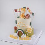  Bánh nặn tạo hình con trâu - Bánh kem sinh nhật Đà Nẵng 