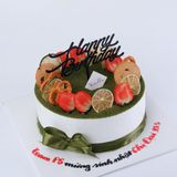  Bánh gắn dâu, chanh sấy, bánh - Bánh kem sinh nhật Đà Nẵng 