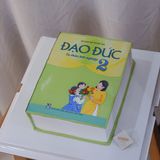  Bánh kem bìa sách Đạo đức 2 