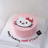  Bánh vẽ mèo kitty - Bánh kem sinh nhật Đà Nẵng 