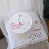  Bánh vẽ đơn giản và lịch 