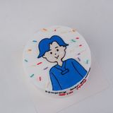  Bánh vẽ con trai - Bánh kem sinh nhật Đà Nẵng 