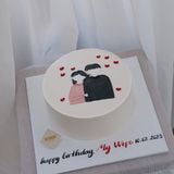  Bánh vẽ couple 