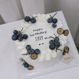  Bánh trang trí việt quất 