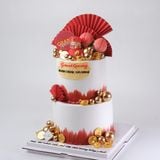  Bánh khai trương 2 tầng - Bánh kem khai trương Đà Nẵng 