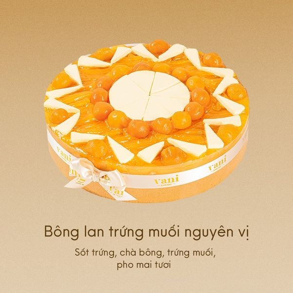  Bông lan trứng muối size 28 