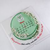  Bánh in logo vẽ lịch - Bánh kem sinh nhật Đà Nẵng 