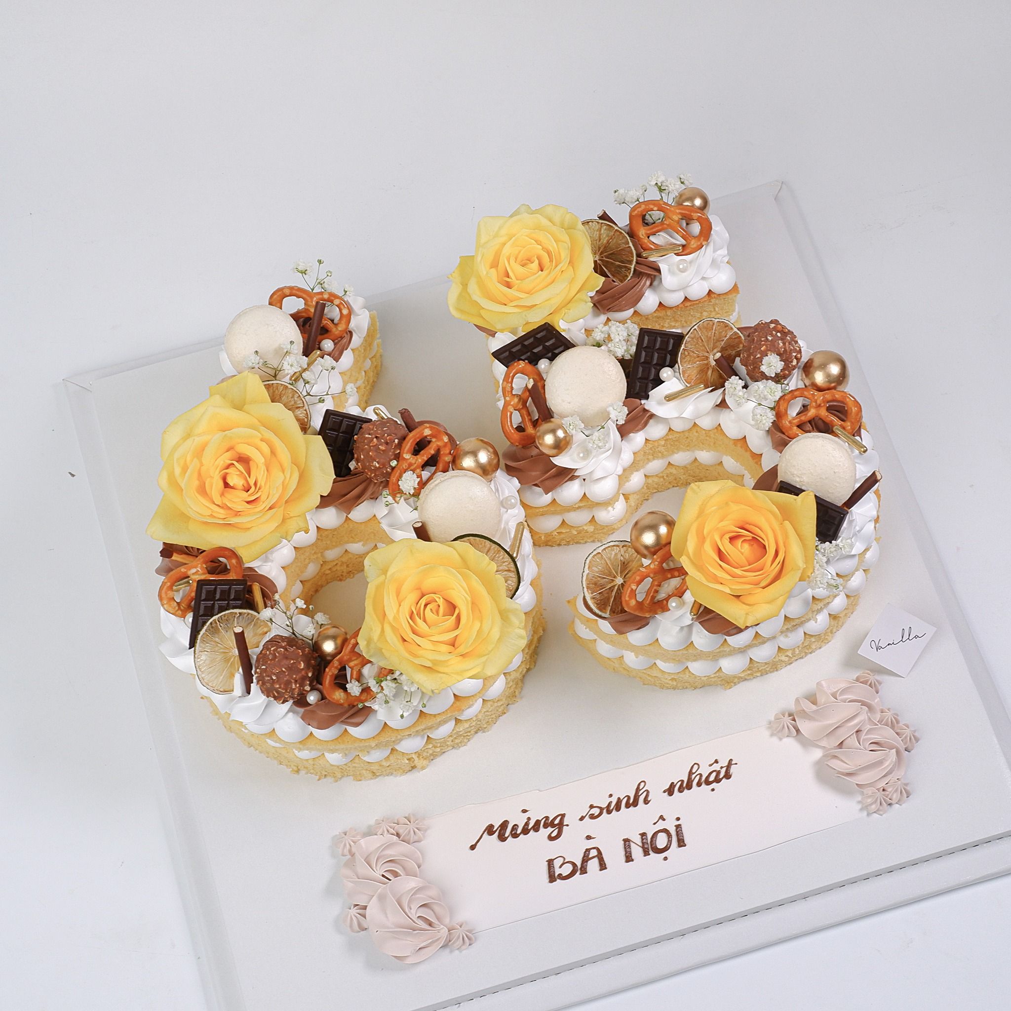  Bánh số 65 - Bánh kem sinh nhật Đà Nẵng 