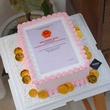  Bánh kem sổ đỏ 