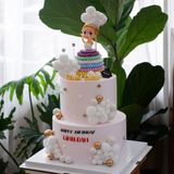  Bánh búp bê 2 tầng - Bánh kem sinh nhật Đà Nẵng 