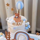  Bánh nặn tạo hình gấu 