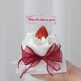  Bánh mini gắn dâu 