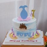  Bánh nặn tạo hình chủ đề nàng tiên cá 