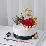  Bánh trang trí hoa tươi, vương miện 