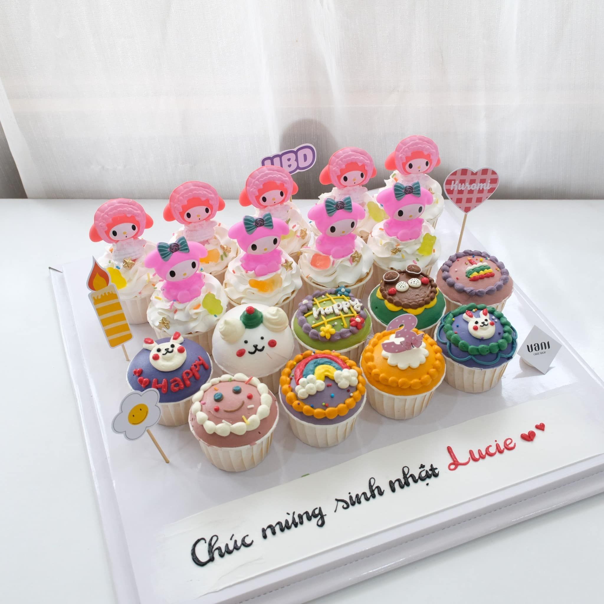  cupcake 