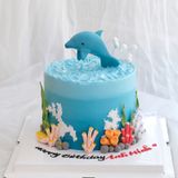  Bánh nặn tạo hình cá heo 