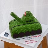  Bánh kem hình xe tăng 