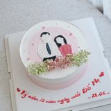  Bánh vẽ couple 