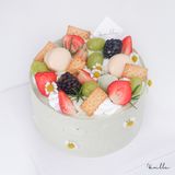  Bánh kem gắn bánh, trái cây - Bánh kem sinh nhật Đà Nẵng 