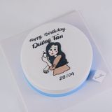  Bánh vẽ cô gái - Bánh kem sinh nhật Đà Nẵng 