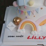  Bánh nặn tạo hình chủ đề bé gái - Bánh kem sinh nhật Đà Nẵng 