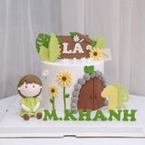  Bánh nặn tạo hình chủ đề bé gái 