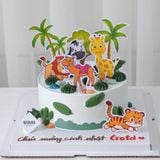  Bánh trang trí topper con vật 