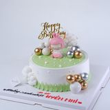  Bánh gắn tượng bé gái - Bánh kem sinh nhật Đà Nẵng 