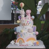  Bánh nặn tạo hình chủ đề bé gái - Bánh kem sinh nhật Đà Nẵng 