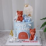  Bánh nặn tạo hình con gấu, cho bé trai 