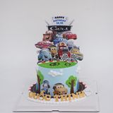  Bánh trang trí topper mc queen car - bánh kem sinh nhật Đà Nẵng 