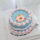  Bánh vẽ con heo 