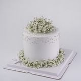  Bánh gắn hoa bi - Bánh kem sinh nhật Đà Nẵng 