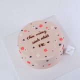  Bánh vẽ ghi chữ đơn giản - Bánh kem sinh nhật Đà Nẵng 