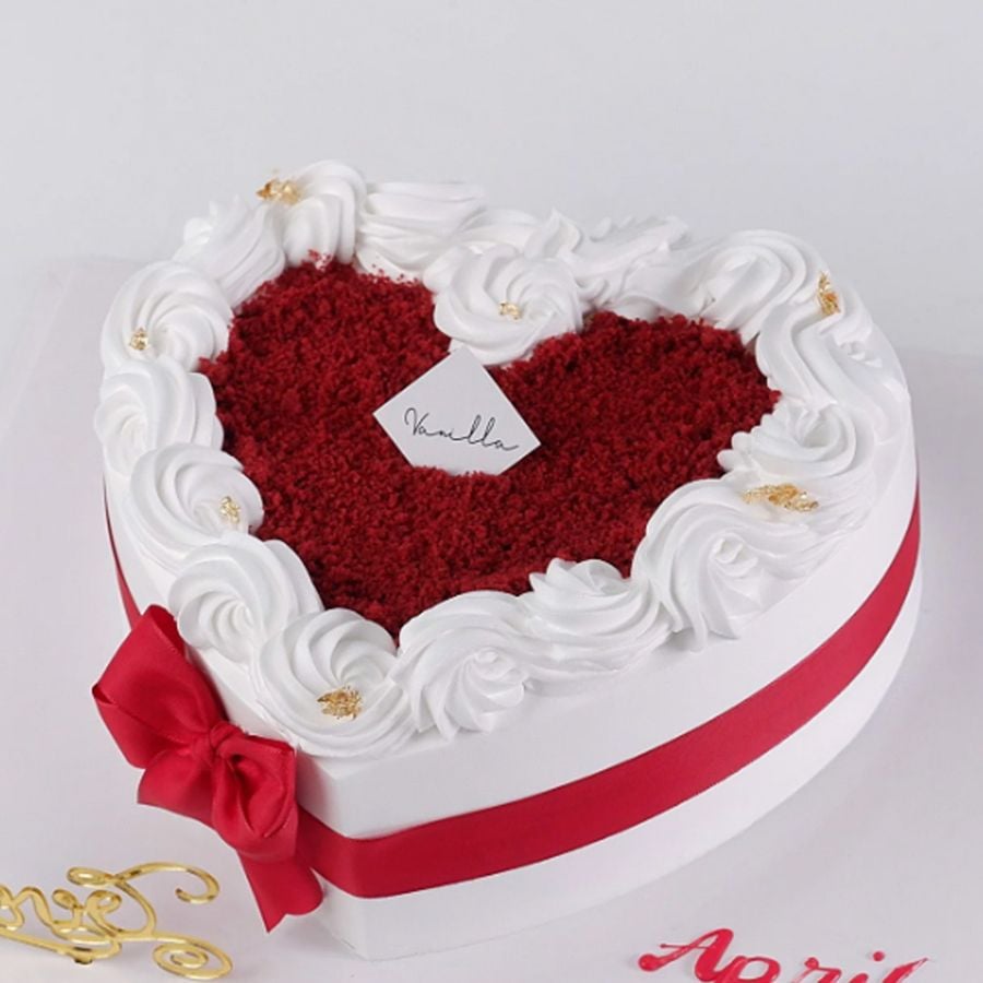  Bánh kem tim size 20 