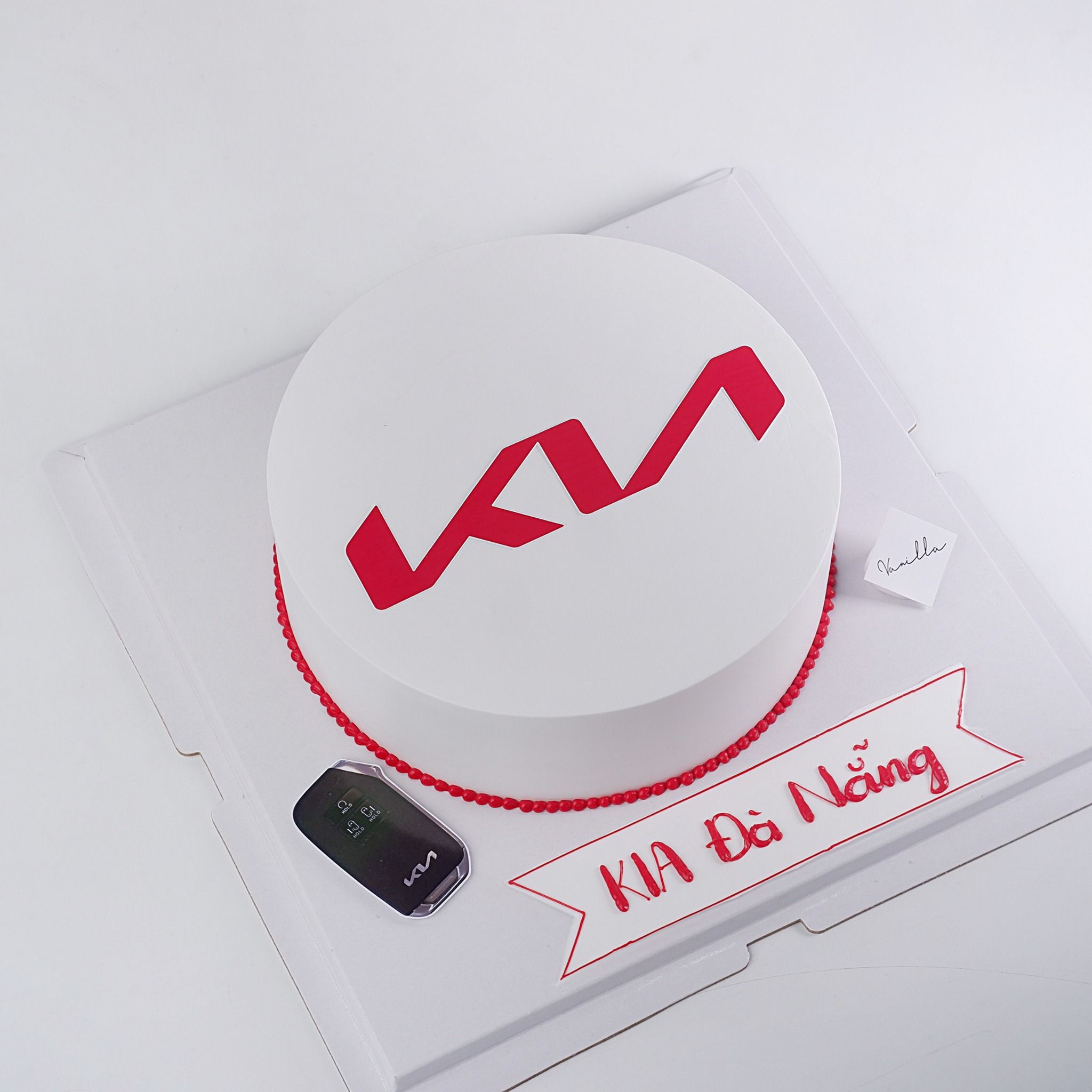  Bánh gắn logo xe - Bánh kem sinh nhật Đà Nẵng 
