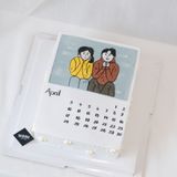  Bánh vẽ couple 