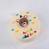  Bánh vẽ con gấu - Bánh kem sinh nhật Đà Nẵng 