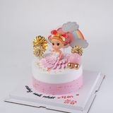  Bánh gắn búp bê - Bánh kem sinh nhật Đà Nẵng 