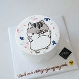  Bánh vẽ con mèo 