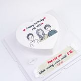  Bánh vẽ 3 chị em - Bánh kem sinh nhật Đà Nẵng 