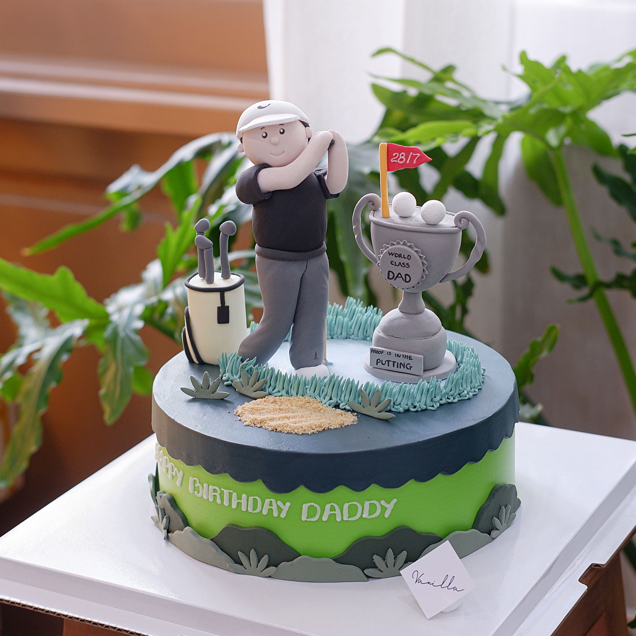  Bánh nặn tạo hình chủ đề đánh gofl 