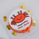  Bánh vẽ con cua 