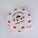  Bánh vẽ mặt bé gái - Bánh kem sinh nhật Đà Nẵng 