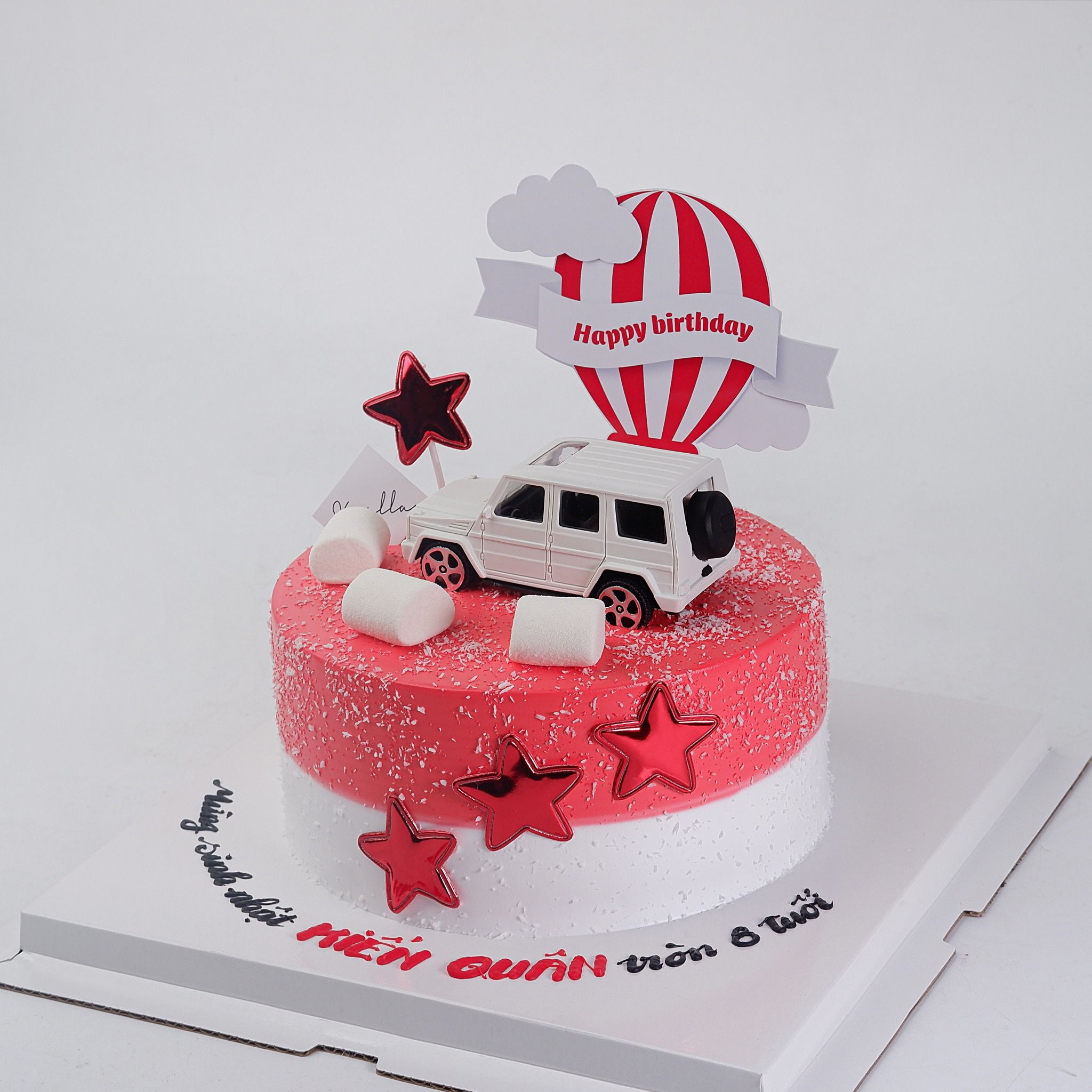  Bánh gắn xe ô tô - Bánh kem sinh nhật Đà Nẵng 